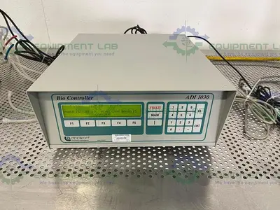USED APPLIKON ADI 1030 BIO CONTROLLER W/ WATSON MARLOW 101U/R, COLE PARMER FLOWMETER