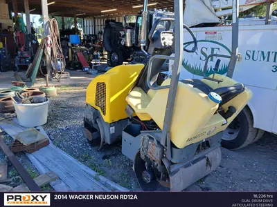 Used 2014 WACKER NEUSON RD12A Tandem Rollers Florida US | Proxy Equipment #1384923