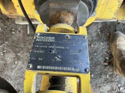 Used 2010 WACKER NEUSON VIBROPLATE DPU 6555HE Plate Compactors Michigan US | Miedema Asset Management Group #1579258