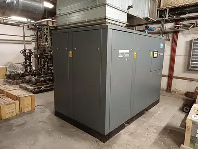 Used 2004 ATLAS COPCO GA 110 Rotary Screw & Sliding Vane Air Compressors CZ | Amaron s.r.o. #1056607