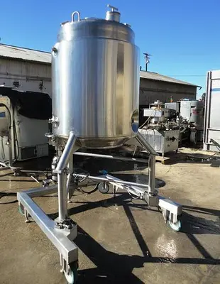 Reactor, 265 Gallon, 316L S/st, 100 PSI, Jkt, Feldmeier, #S737963