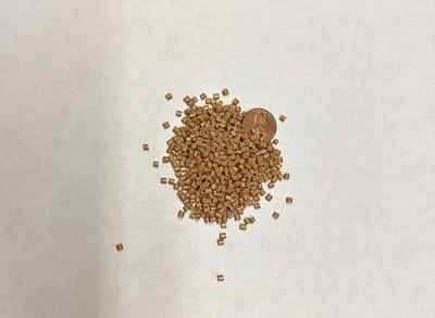 PP Plastic Pellets Polypropylene Resin Injection Molding Light Brown 10 Lbs