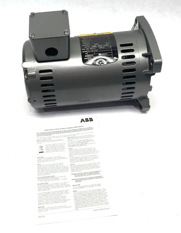 Used Baldor-Reliance Electric Motor 0.75HP 3450rpm 130/460V 34N431W719G2 A.C. Motors Michigan US | Maverick Industrial Sales #1392038