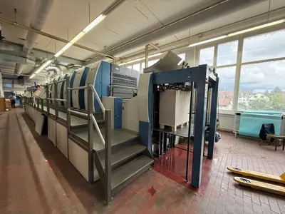 2007 KBA Rapida 105-6LTTL CX ALV2 UV & IR Sheetfed offset | Machinery Solutions Group, Inc. (5)