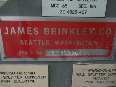 Murco Hydraulic Roll Splitter Extrusion Other, Guillotine | Mark One Machinery (6)