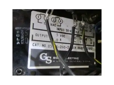 Sola Electric 83-05-260-2 5VDG Power Supply