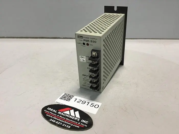 Used IDEC PSR-S30 Power Supplies Michigan US | Ideal Machinery #572428