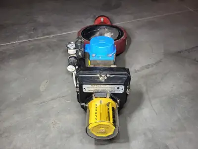 6" Butterfly Valve 4216, w/ Actuator DA75, Monitor FSYB-5T20