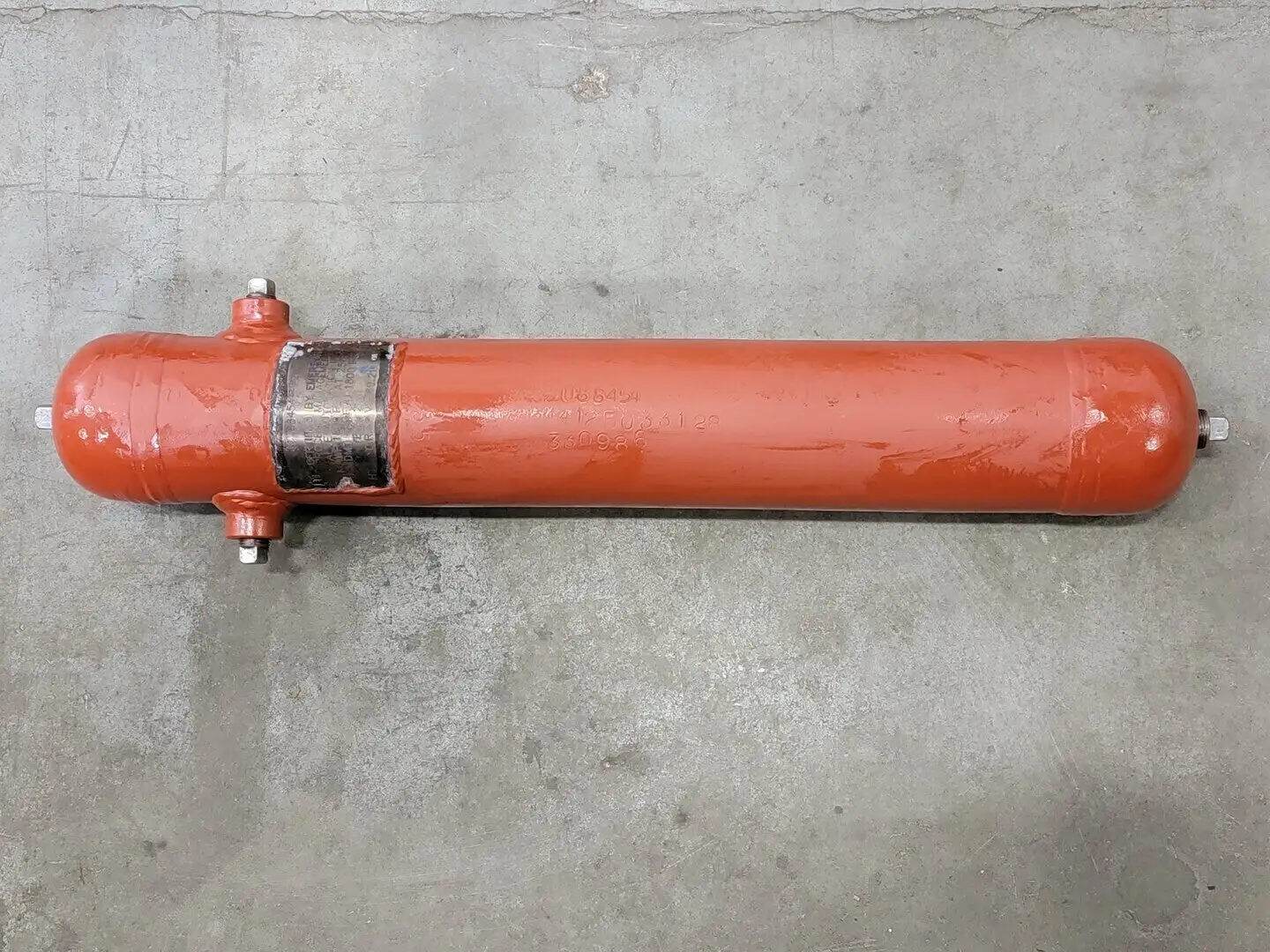 4" Diameter SCH80 Power Gas Storage Tank NACE-46CMT.&C.V.