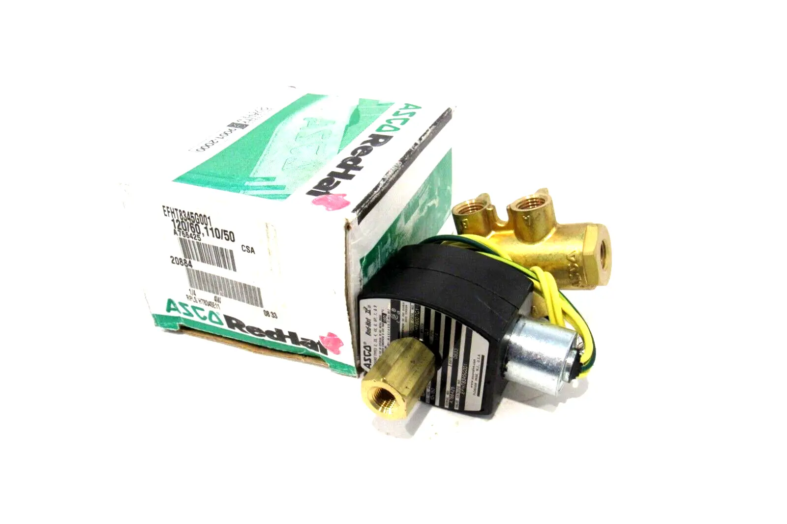 NEW ASCO EFHT8345G001 SOLENOID VALVE