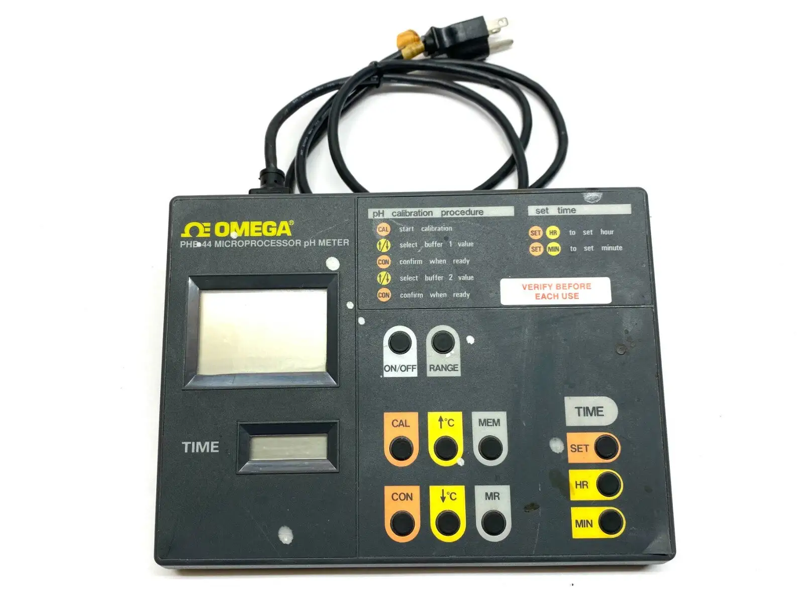 Used OMEGA MICROPROCESSOR PH METER pH Meter | Maverick Industrial Sales #1115037