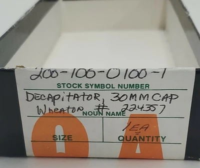 New | in-Stock WHEATON 224357 Medical Equipment - Other | J&J Industrial Supply #502190