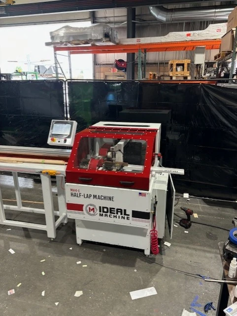 MH-4 | Ideal Manufacturing | Half Lap Machines