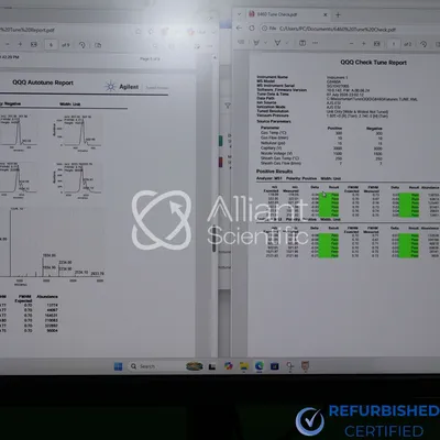 Used AGILENT 6460 Triple Quad LC/MS Liquid Chromatography Systems California US | Alliant Scientific #1540674