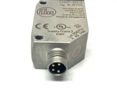 O6P303, O6P-FPKG/AS/4P | Ifm O6P303 Retro-reflective Sensor O6P-FPKG/AS/4P - Used