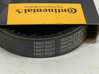 NEW CONTINENTAL ELITE COGGED V-BELT 19" OUTSIDE LG 1/2" TOP WD 0.313" THICK