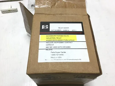 120BX14 Relay Adder 600V CR120BX1