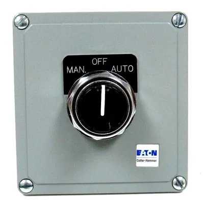NEW EATON 10250T3581 SELECTOR SWITCH AND COVER