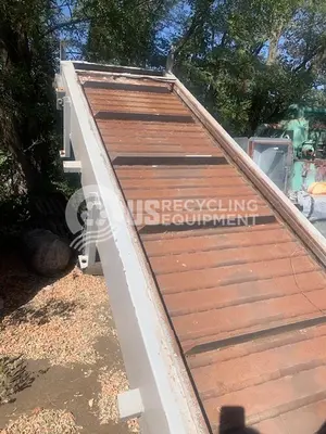 Unknown Manufacturer: Used 11' x 36" Steel Belt Conveyor