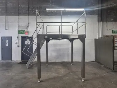 6' Stainless Steel Mezzanine