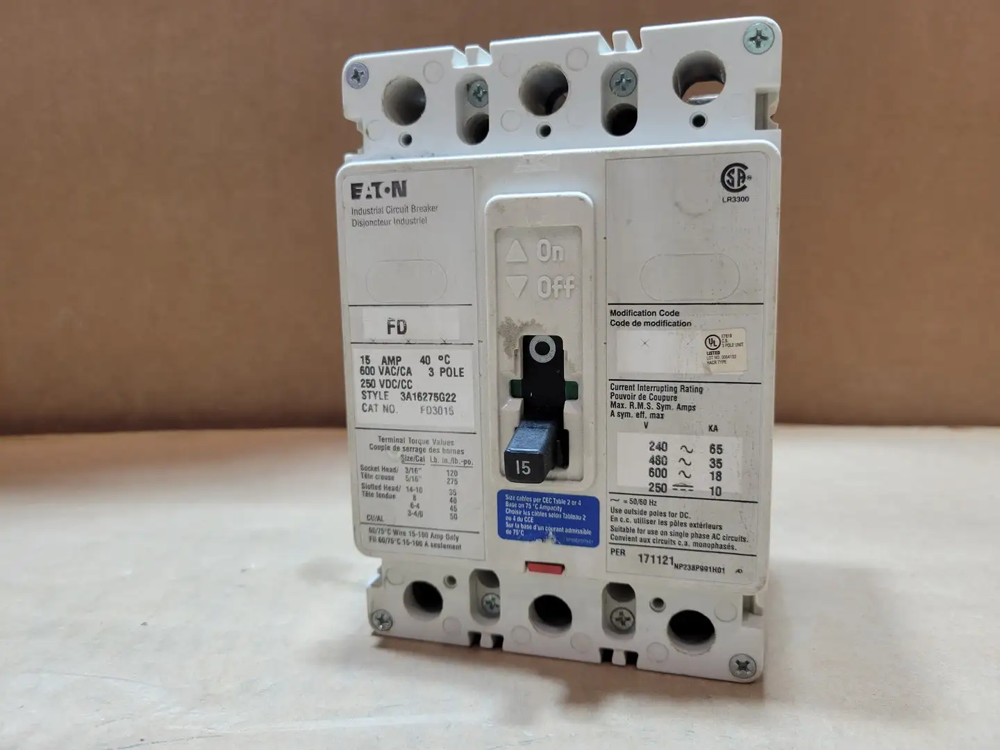 USED EATON FD3015