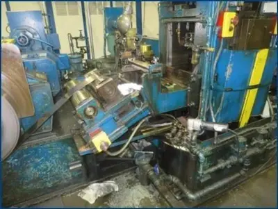 2.5" (63.5mm) x 8" (203mm) x 10" (254mm) RUESCH 4-HI ROLLING MILL