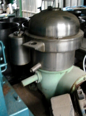 Westfalia SA 7-06-076 clarifier parts machine.