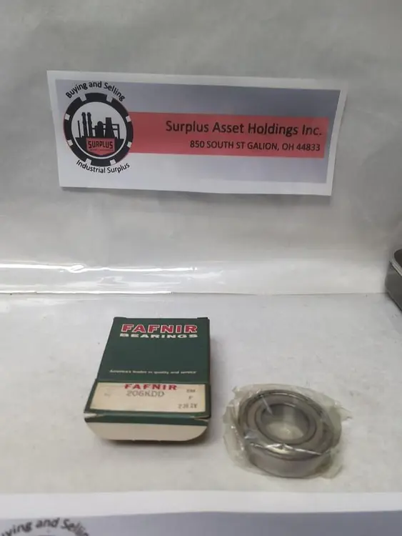 New | in-Stock FAFNIR 206KDD Bearings | Surplus Asset Holdings #1195782