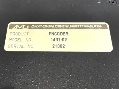 USED ADVANCED MICRO CONTROLS 1431-02 ENCODER 143102