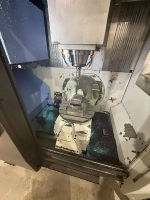 2019 DOOSAN DVF 5000 Vertical Machining Centers (5-Axis or More) | Machinery Network (4)