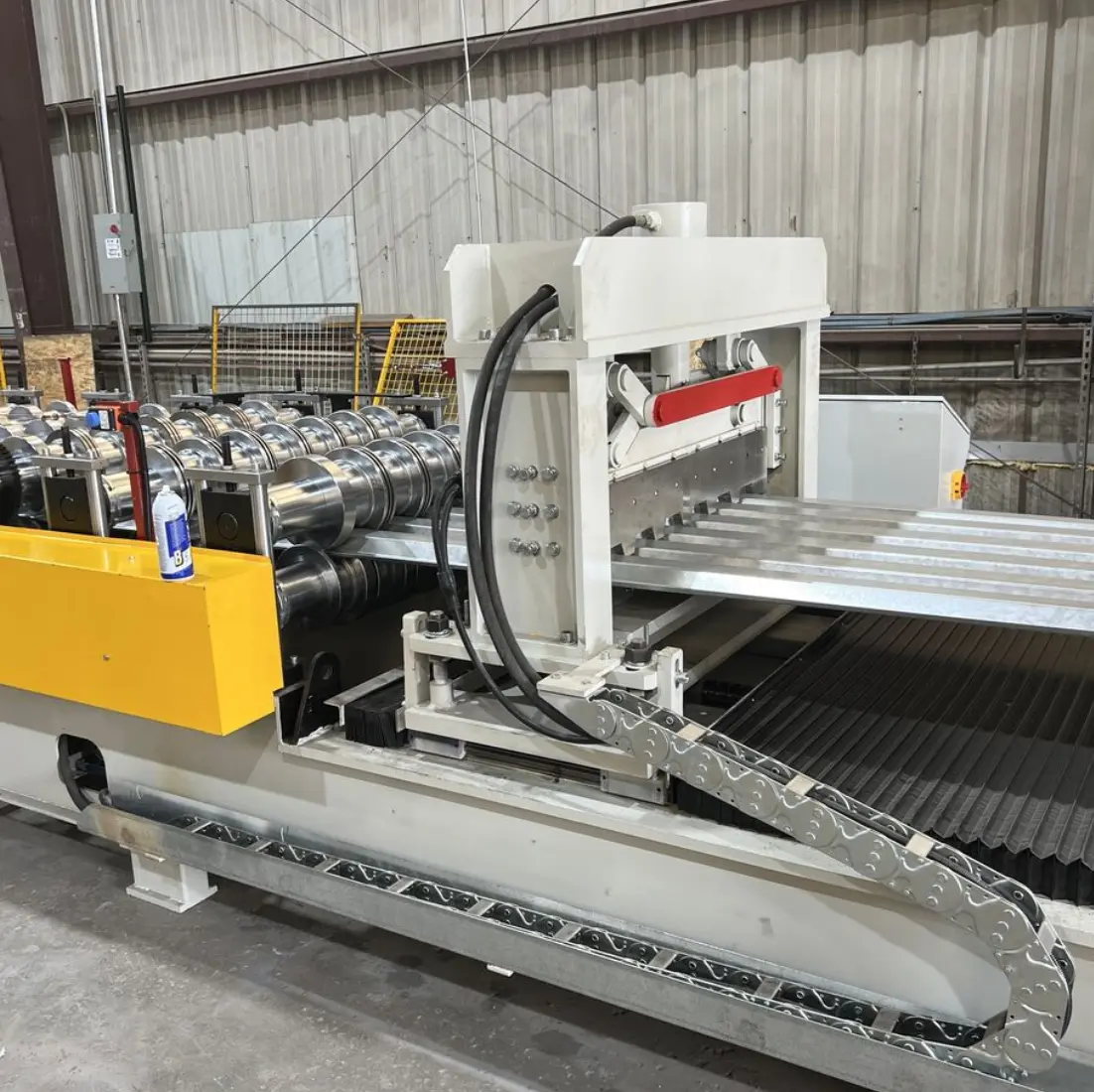 Steel Roof and Floor Deck Roll Forming Machine Connecticut