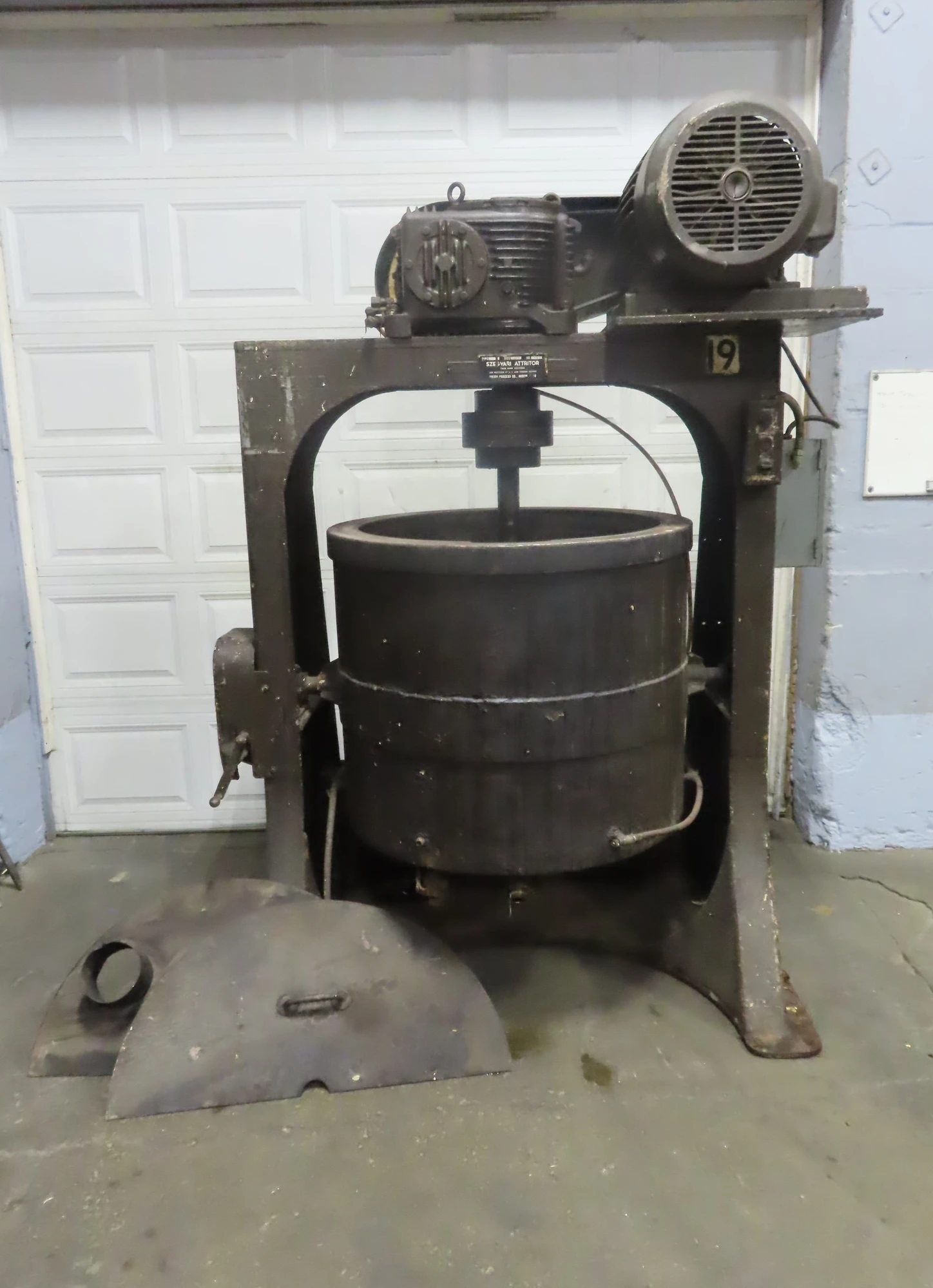 100 gallon Stainless Steel Union Process Jacketed Attritor