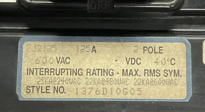 New | in-Stock WESTINGHOUSE RJ2125 Miscellaneous Equipment (Electrical & Power) | Surplus Asset Holdings #1197919