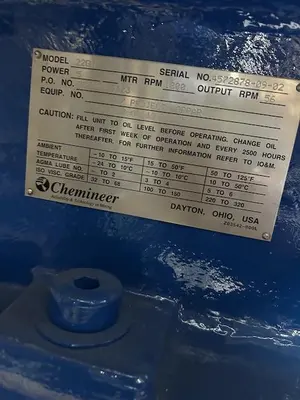 Tank, 2,775 Gallon, 304 Stainless Steel, Waste Water Reactor, Agitated, 145 PSI, 2022, #5991579
