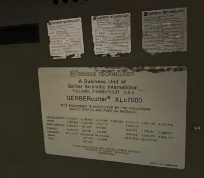 2007 GERBER XLC-7000 Textile Machinery | Machinery Network (9)