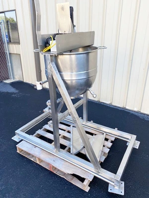 LEE 30 Gallon Scrape Surface Jacketed Kettle