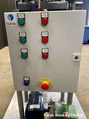 Used JC Pardo 26 Gallon 316 SS Reactor Tank – Double Motion Scrape Agitation, Jacketed, Hydraulic Tilt