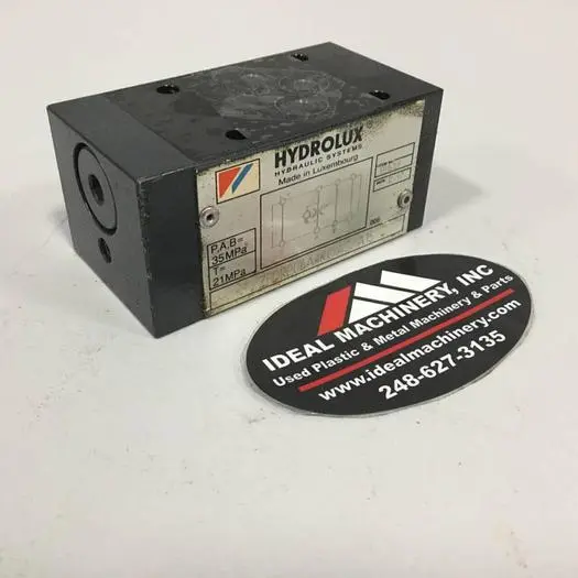 Used HYDROLUX ZFDRP06A4KOAS/A15 Valves/Fittings Michigan US | Ideal Machinery #705500