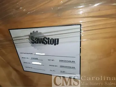 Used 2019 SAW STOP ICS53480 TABLE SAW Woodworking Saws New York US | CAROLINA MACHINERY SALES #1335450