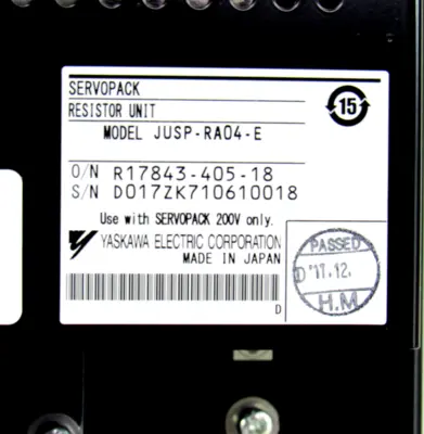 NEW YASKAWA ELECTRIC JUSP-RA04-E