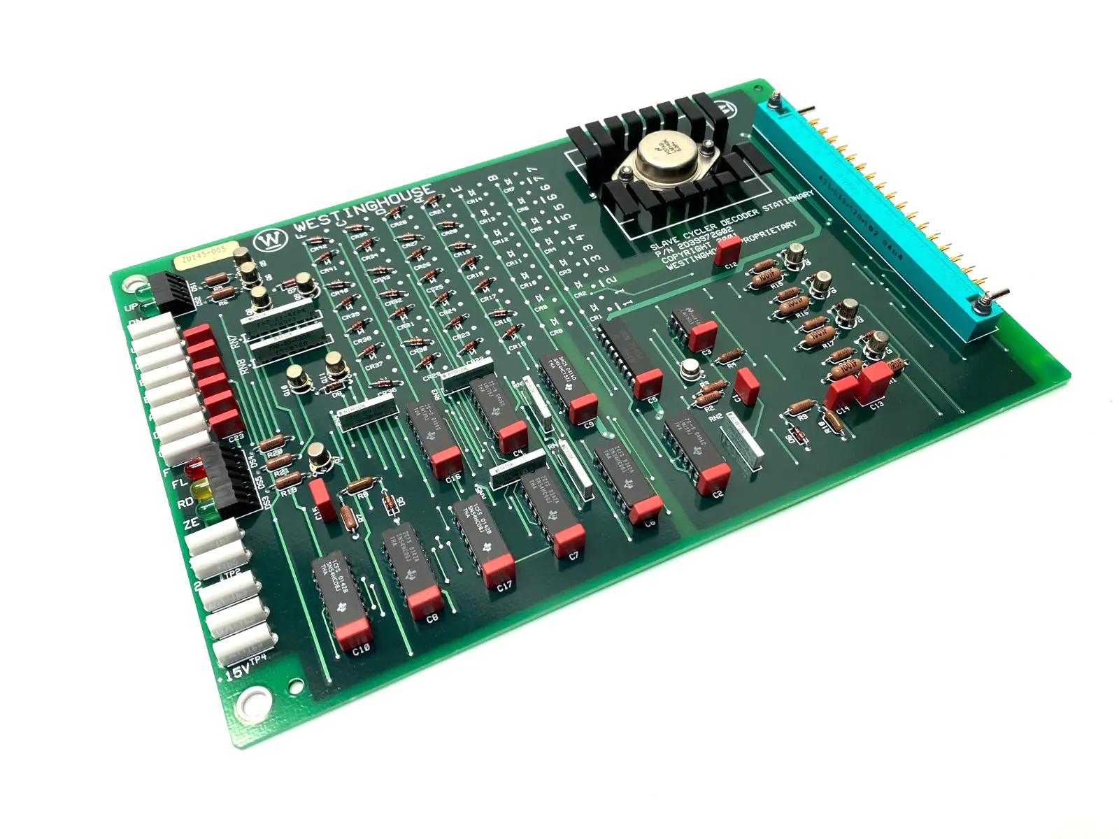 New | in-Stock Westinghouse Rev 0 Slave Cycler Decoder Stationary PCB Printed Circuit Boards (PCB) Michigan US | Maverick Industrial Sales #1507211
