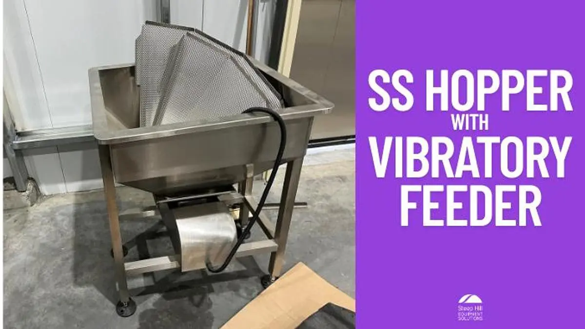 SS Hopper w/ Vibratory Feeder
