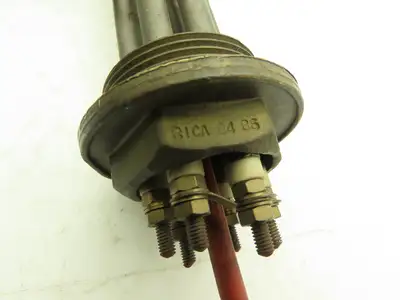 Rica Immersion Heating Element 265/460V 7200W 1.5"NPT Screw Plug 24"L Tube