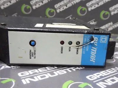 Square D 8030 DLM-110 SY/MAX D-Log Data Controller Series K Used