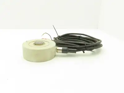 Kyowa LCK-A-200KN Thin Compression Load Cell 200 Kilo-Newtons 1-10V With Cable
