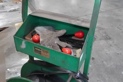 Strapping Dispenser Cart with Tool