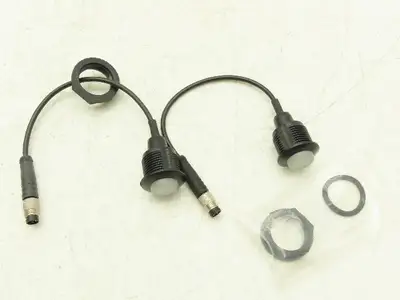 Banner S22LBXXP Core Panel Mount Indicator Light Blue LED 22mm Lot of 2