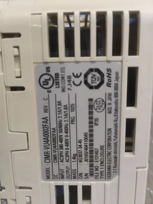YASAKAWA CIMR-VU4A0002FAA General Purpose AC Drives | ESS Industrial Equipment Sales (7)
