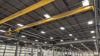 R&M 2 Ton Cranes - Overhead, Bridge | Highland Machinery & Crane (1)