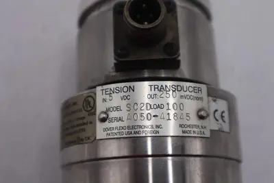 DOVER FLEXO ELECTRONICS SC2D TENSION TRANSDUCER STOCK #K-2395